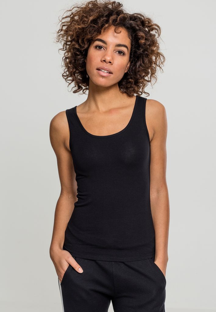 Urban Classics Ladies - Basic Stretch Tank Top 2-Pack - L Zdjęcie produktu 