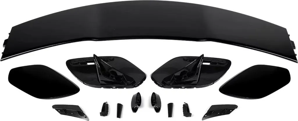 Spoiler arrière style AMG pour Mercedes GLA H247 GLA35 GLA45 AMG noir