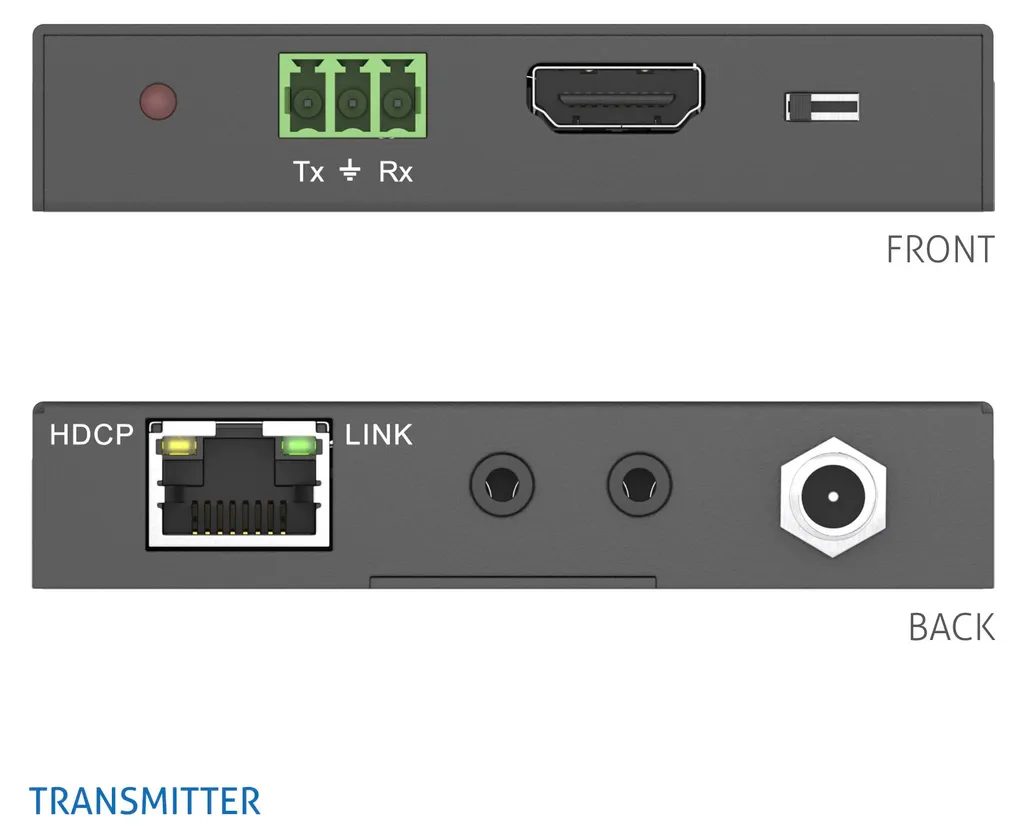 Kit Extension HDMI 4K avec PoC et Infrarouge - PureLink PureTools HDBT - 3