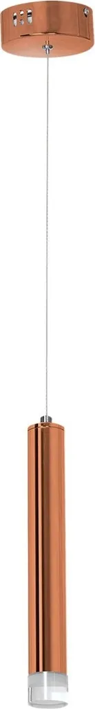 Réglette de plafond LED design cuivre Milagro 100cm pour salon chic