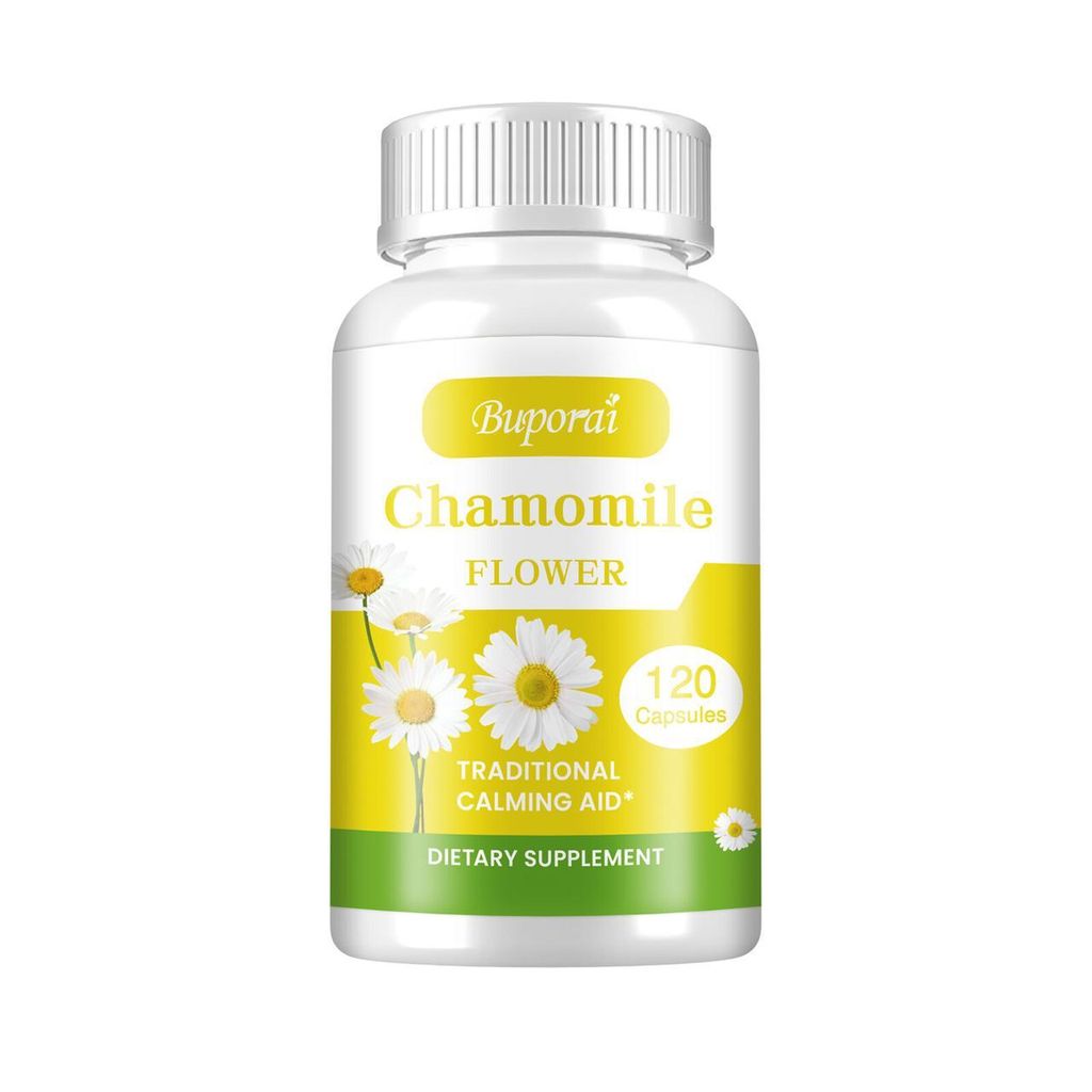 Chamomile Flower Extract 700 mg (120 Kapseln) Nahrungsergänzungsmittel