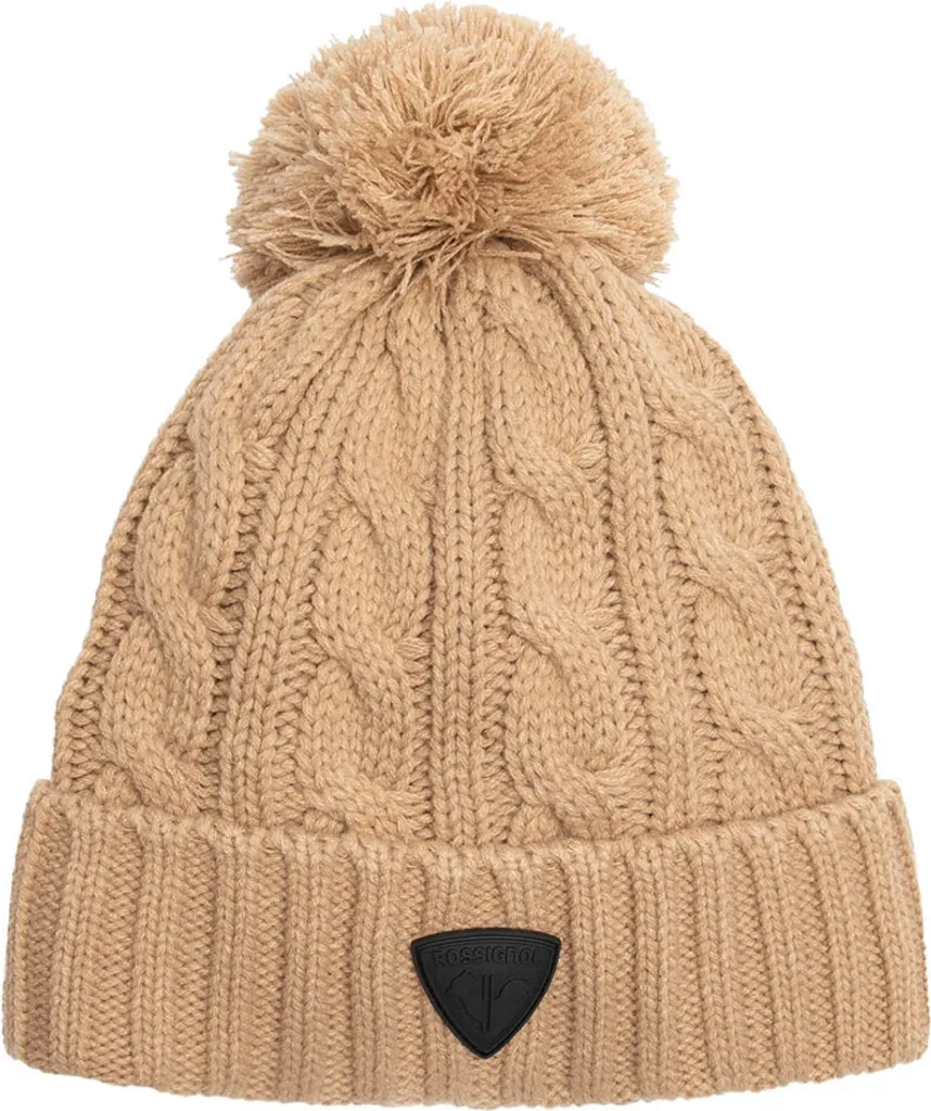 Bonnet Rossignol Jason Beige pour Homme - Taille Unique Accessoire Ski