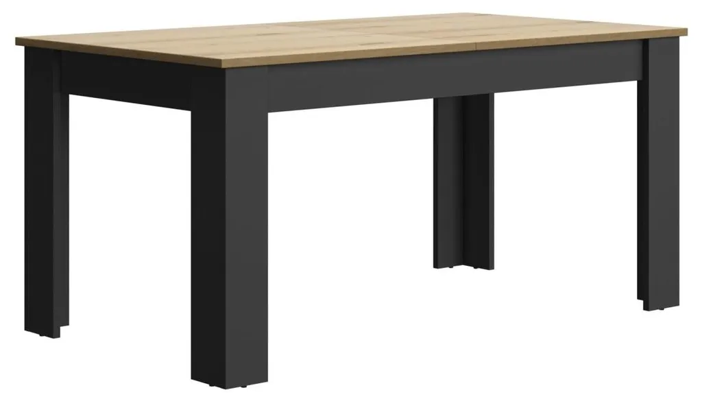 Table à manger rectangulaire extensible Manchester : Qualité France - 5