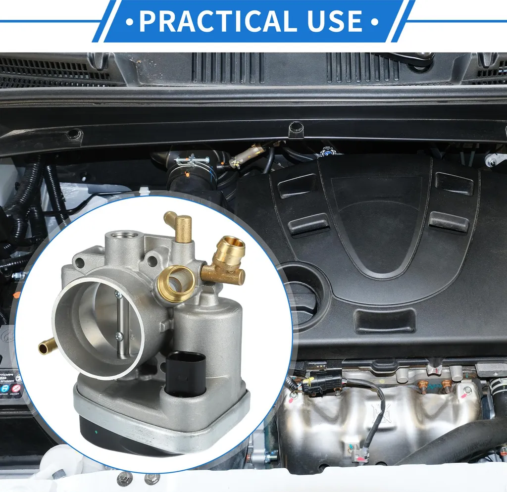 Boîtier Papillon Admission d'Air 58,5mm pour Opel Astra H 1.6L Essence