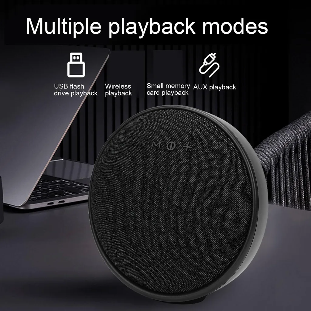 Enceinte Bluetooth portable 60W étanche noire avec son stéréo puissant - 5