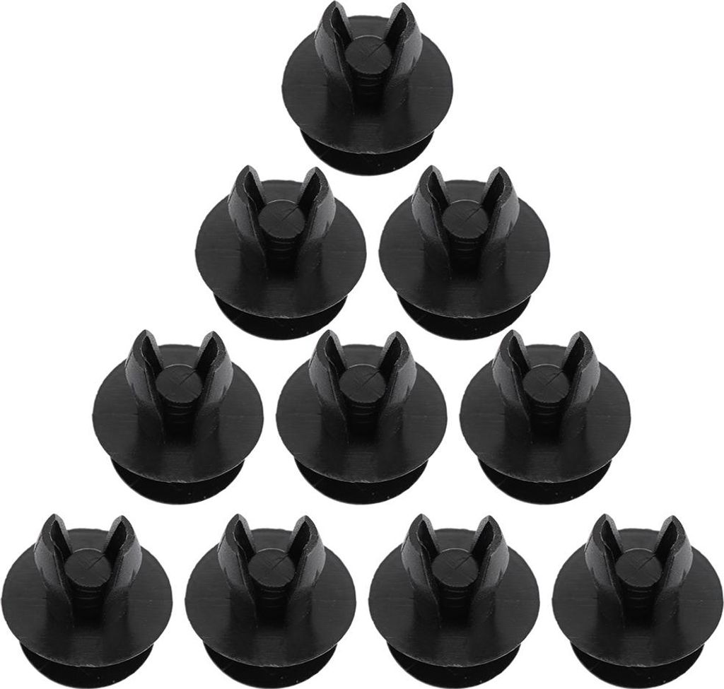 Auto Push Nietstamm Stoßfänger Auskleidung Sorthed Clip Fastener Retainer für (10pcs)