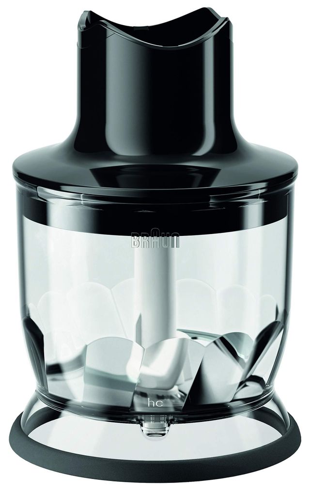 Braun MQ 20, Mixer-Schneidebehälter, 0,35 l, Edelstahl, Produktbild 