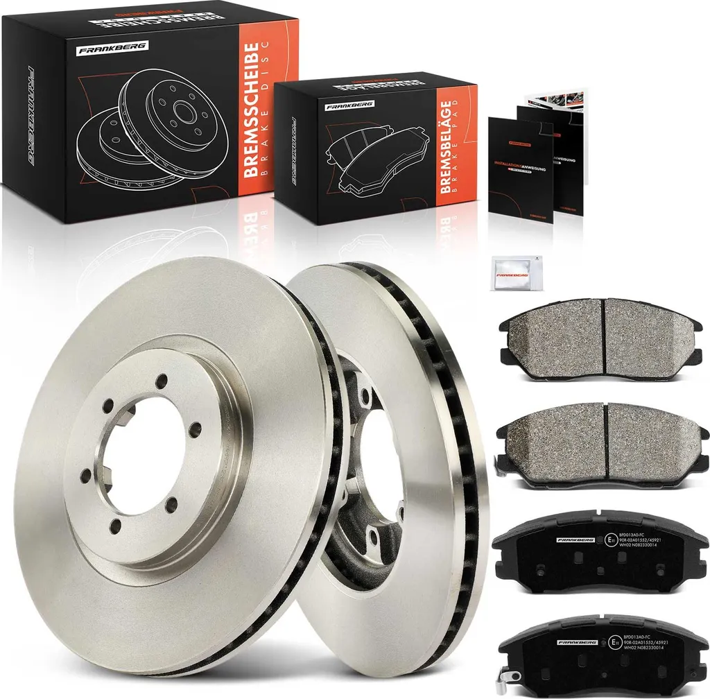 Kit freins avant Frankberg disques et plaquettes pour Terracan HP