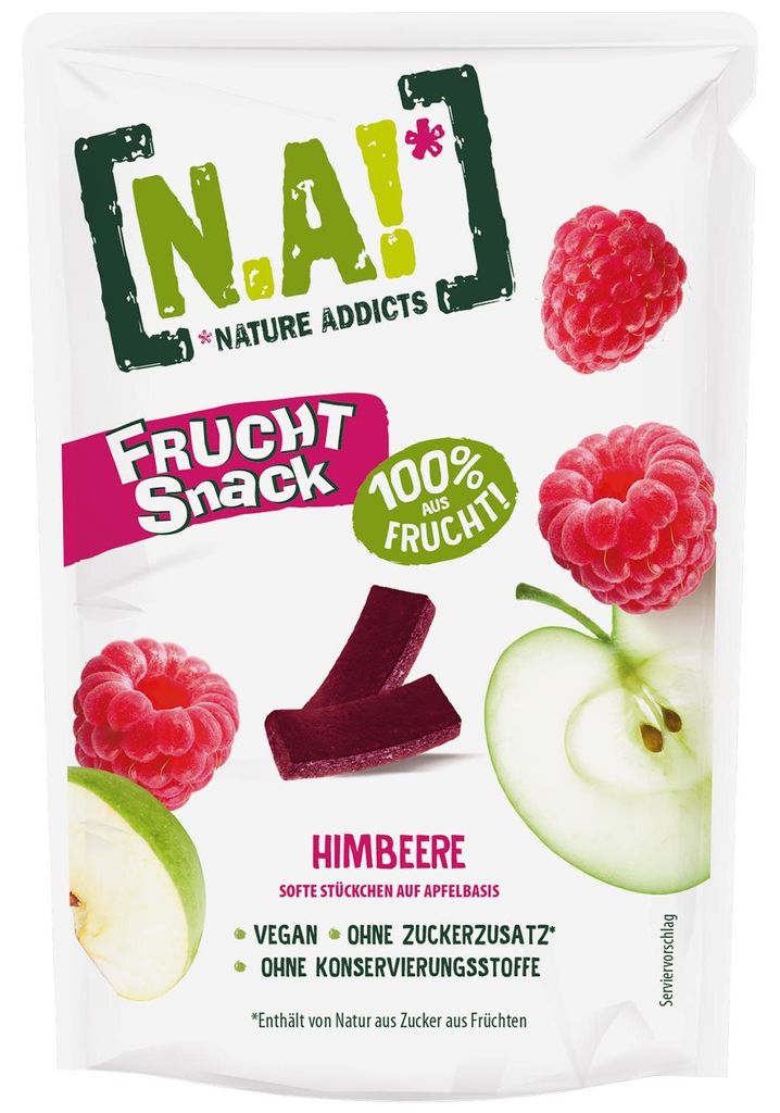 N.A! Batoniki owocowe Frucht Snack Jabłko-Malina (35 g), Zdjęcie produktu 