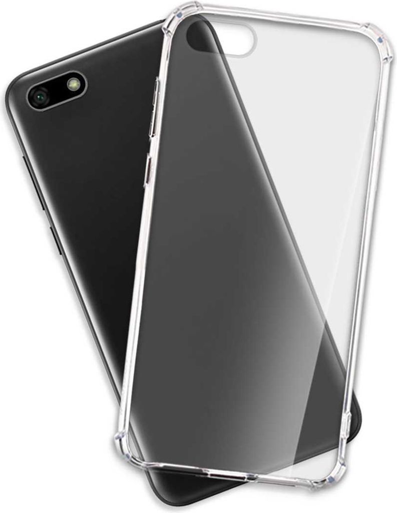 TPU Hülle Clear Armor Soft Case für Huawei Y5 (Prime) 2018 , Honor 7S (5.45'') - transparent