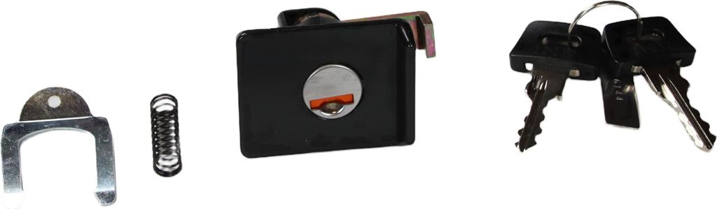 RMS Schlossset Gepäckfach kompatibel mit Vespa 50 – 200 N / PK / XL / PX / Arcobaleno / T5