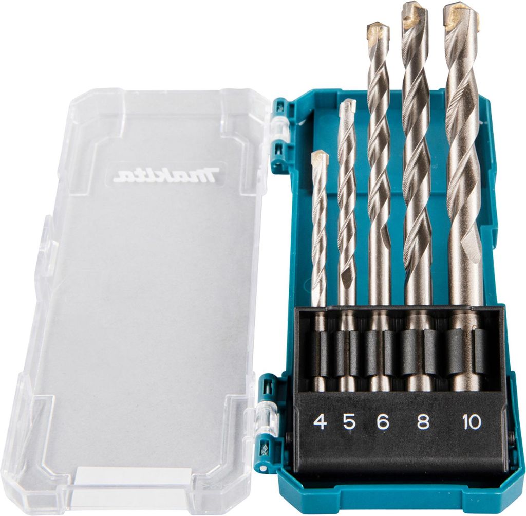 Makita Steinbohrer-Set 5-tlg., Ø 4-10 mm Produktbild 