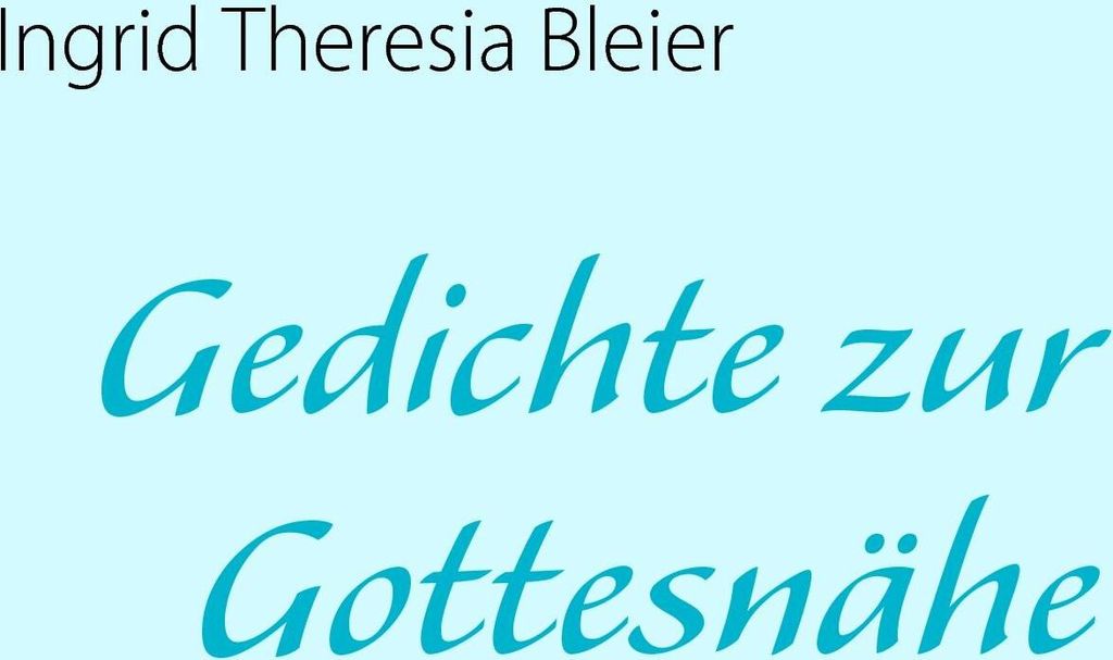 Gedichte zur Gottesnähe