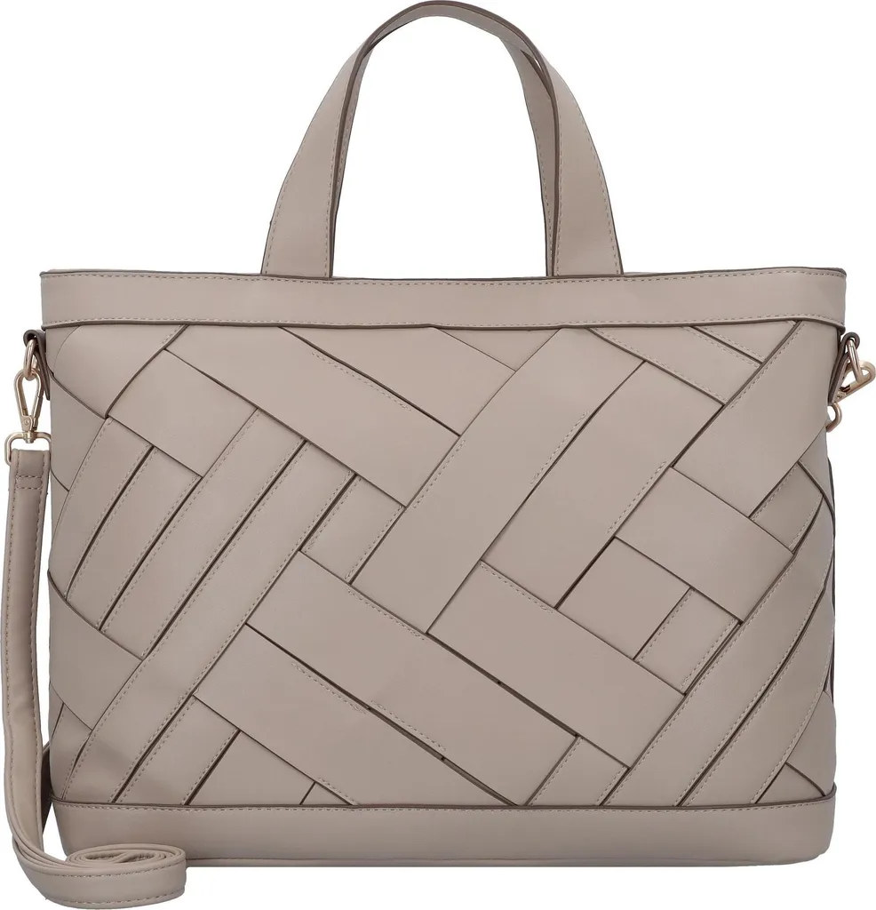 Grand sac cabas Gabor Frida 37 cm chic en simili cuir souple noir