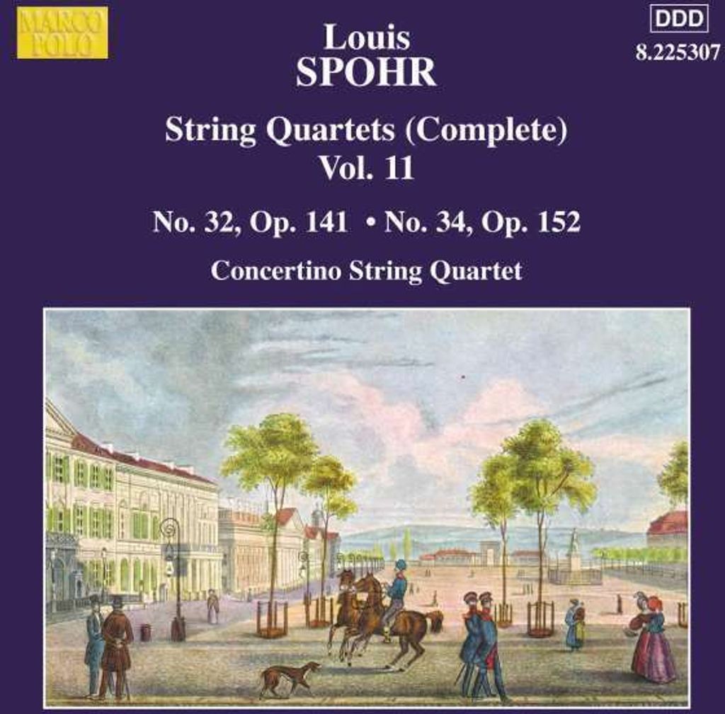 Louis Spohr (1784-1859) - Streichquartette Vol.11 - - (CD / L)