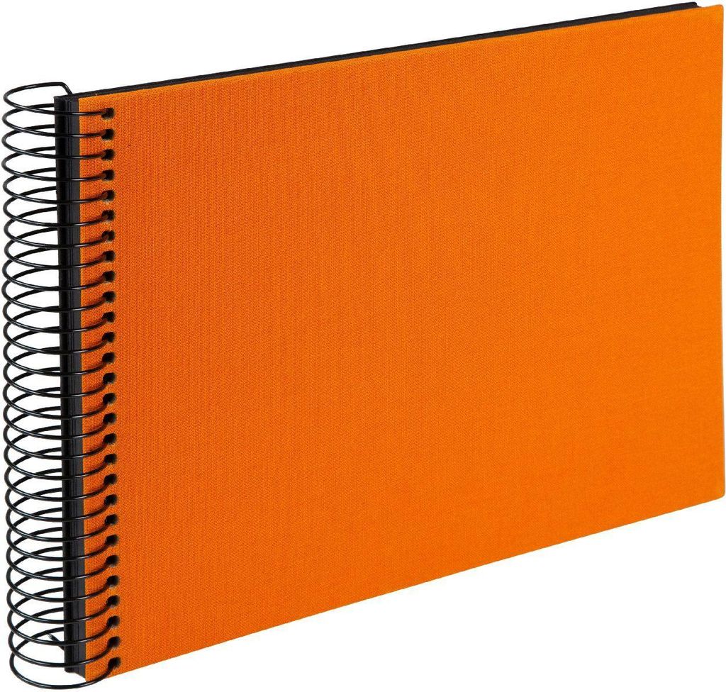 Goldbuch Bella Vista Sun Orange 24x17 cm Spiralalbum Schwarz
