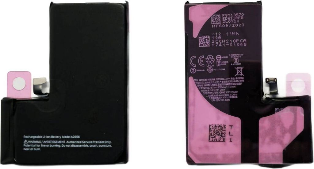 Batterij voor Apple iPhone 13 Pro, 3095mAh + lijm Productafbeelding 