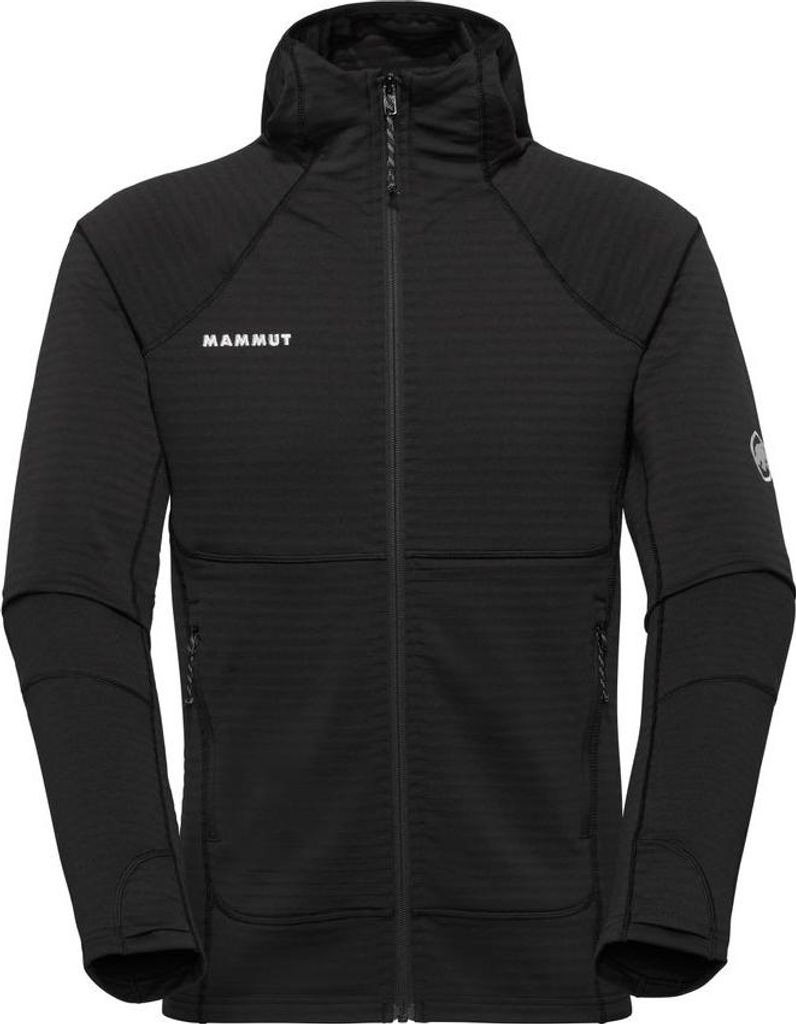 Mammut Taiss ML Hooded Jacket Men - Warmer Performance?Midlayer mit Kapuze, Farbe:black, Größe:3XL