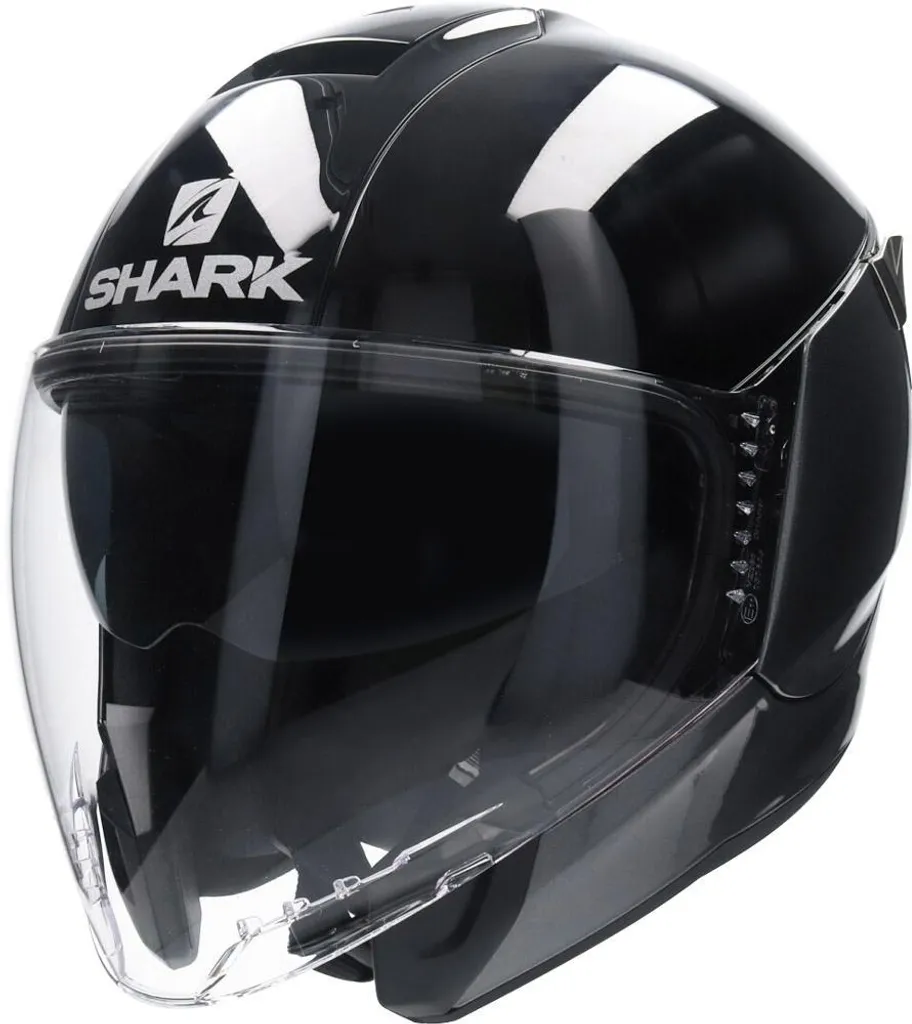 Casque jet anti-buée Shark Citycruiser protection visage homme femme XS