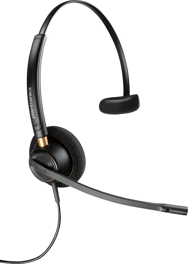 Casque de Communication Poly HW510 EncorePro Mono avec Connecteur 3,5mm