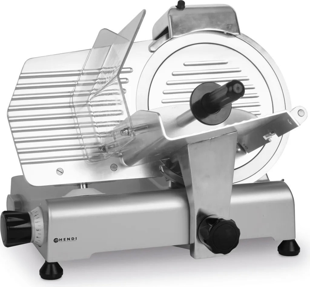 Machine à trancher Kitchen Line 250 Hendi - Lame de précision 150W - 7