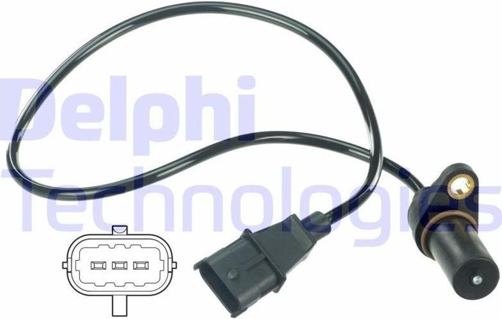 DELPHI SS11177 Kurbelwellensensor Impulsgeber für HYUNDAI SANTA FÉ II (CM) 535mm