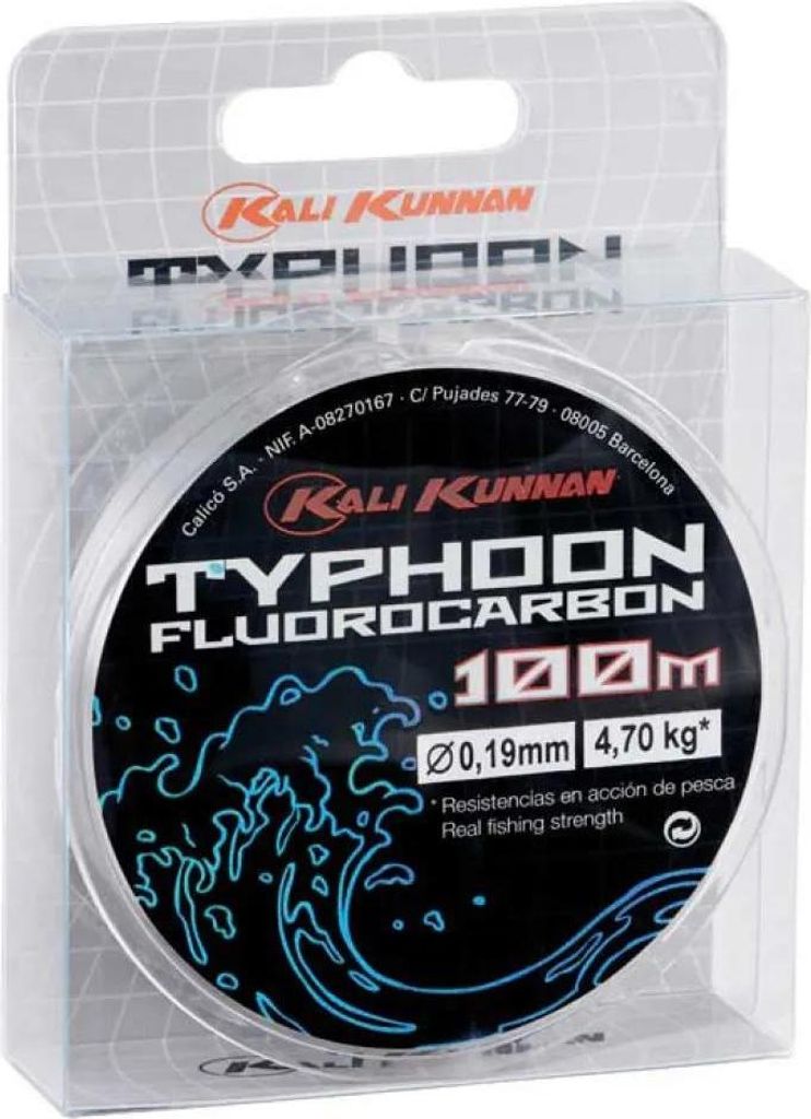 Kali Kunnan Typhoon Flurocarbon 100 M Durchsichtig 0.280 mm Durchsichtig 0.280 mm