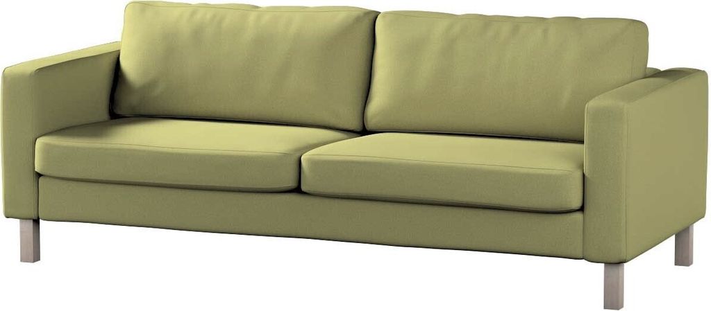 Dekoria Bezug für Karlstad Schlafsofa, salbeigrün, Bezug für Karlstad 3-Sitzer ausklappbar