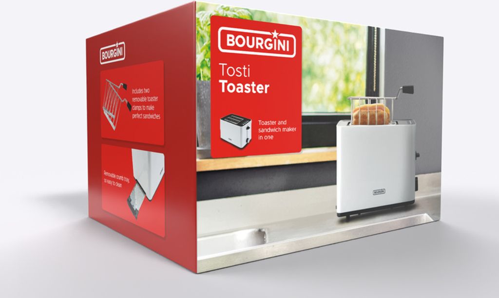 Bourgini Toaster mit extra breiten Schlitzen für Sandwiches Produktbild 8