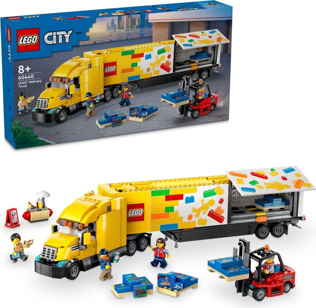 LEGO® City 60440 Żółta ciężarówka dostawcza Zdjęcie produktu 