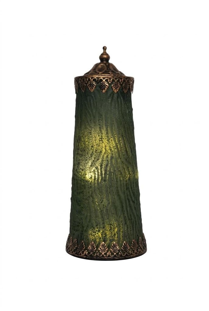 Dekoratívna LED hrobová lampa "Silva" z kvalitného skla Obrázok produktu  Obrázok generovaný UI