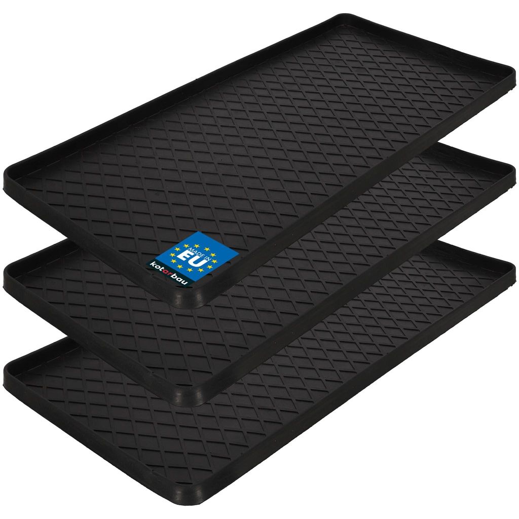 KOTARBAU® 3er Set Schuhabtropfschale 40 x 80 cm Produktbild 