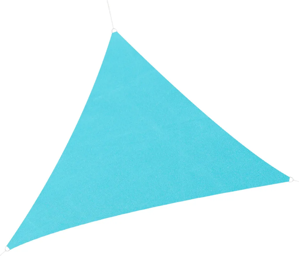Aga Telo Ombreggiante Blu 3,6m | Vela Triangolare HDPE Anti-UV