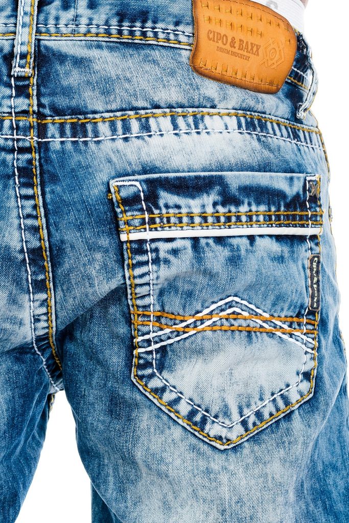 Cipo & Baxx Vaqueros Para Hombre C0894-bans W28/L30