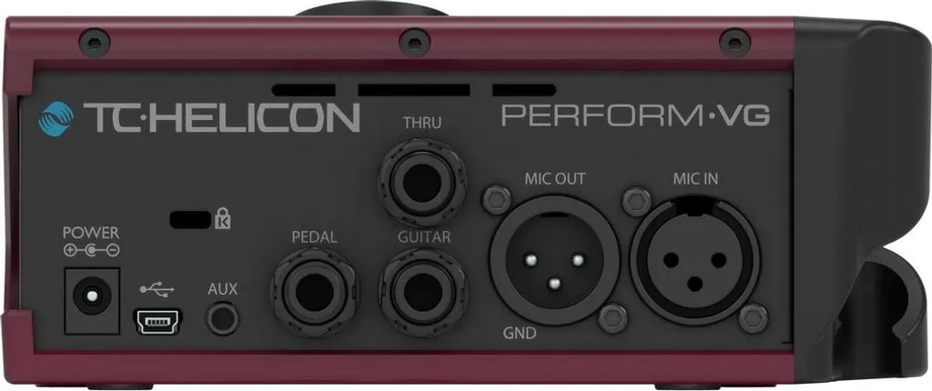 TC Helicon Perform-VG avec BodyRez et Correction Vocale Automatique