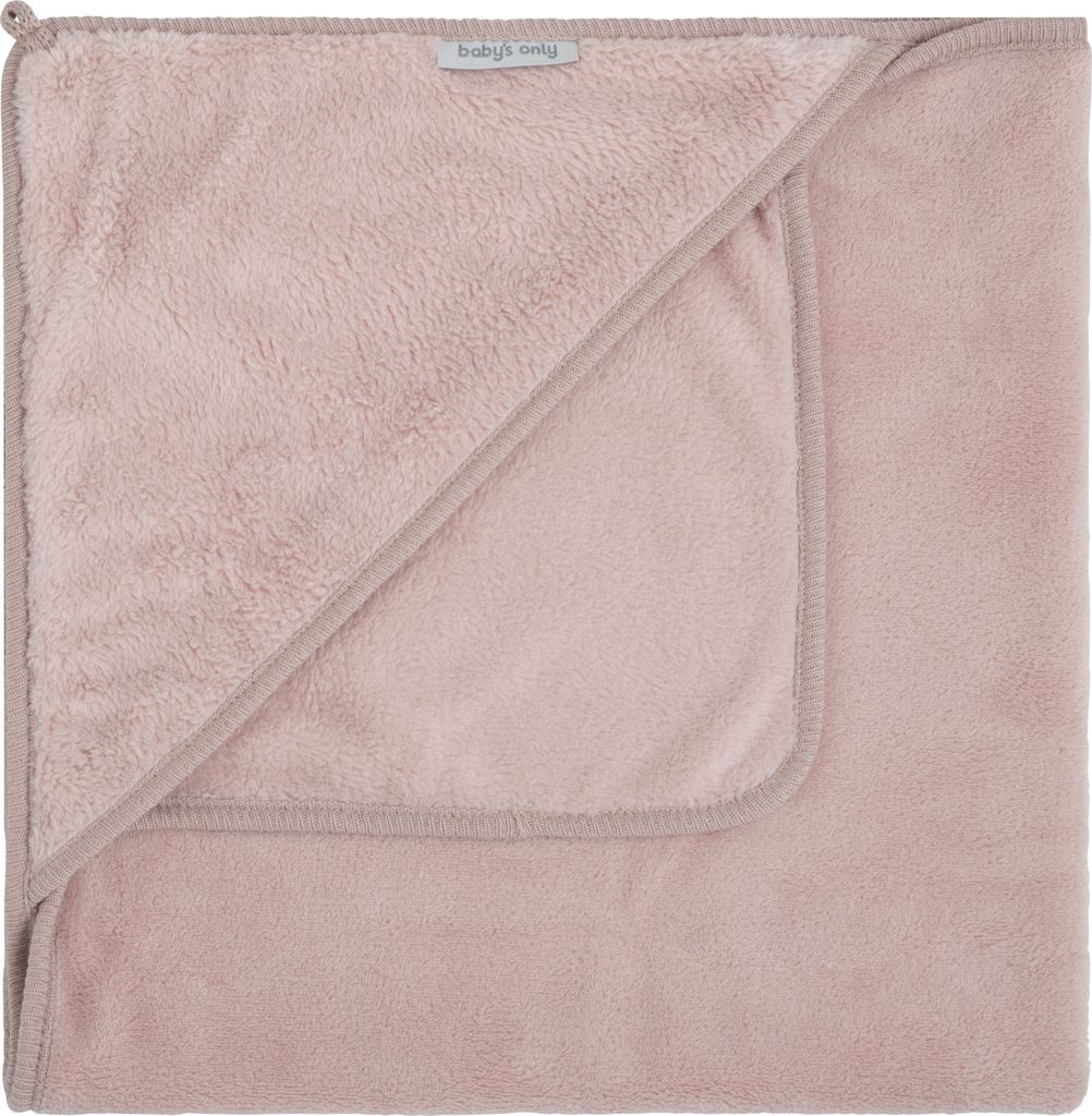 Baby's Only Einschlagdecke Cozy - Alt Rosa - 75x75 cm Produktbild 