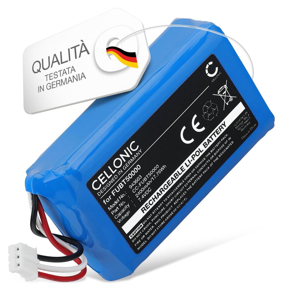 CELLONIC Batteria compatibile con Abus Secvest, FUAA50000, Immagine del prodotto 