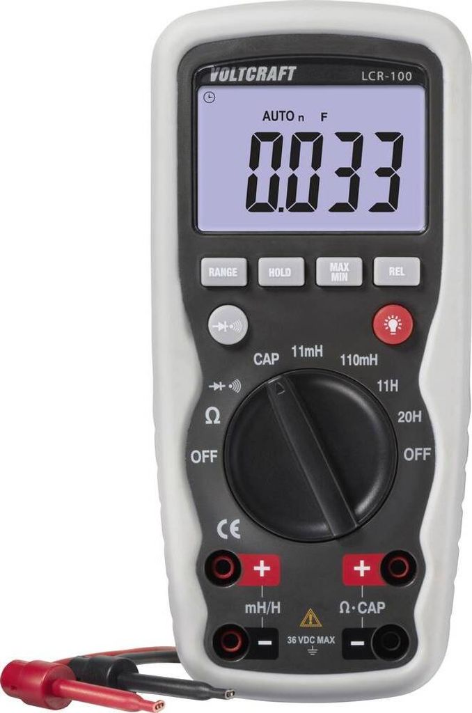 VOLTCRAFT LCR-100 LCR Messbrücke Produktbild 