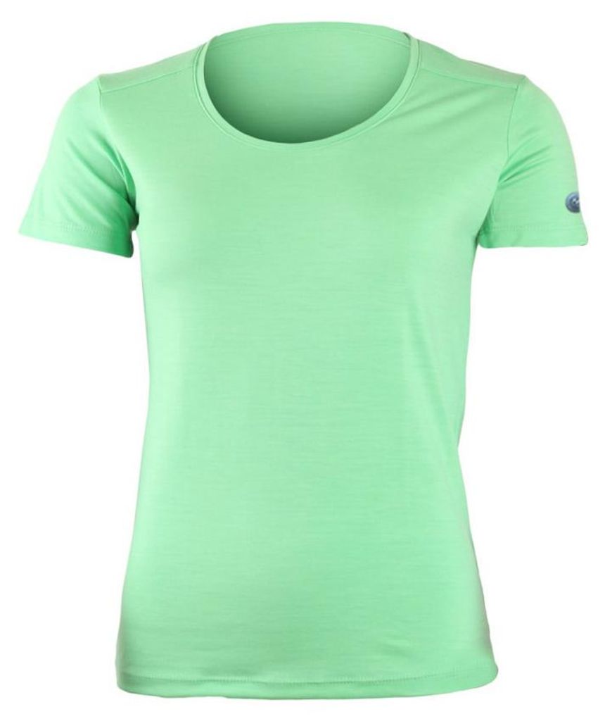 IRENA Damen Merinowoll-Kurzarm-T-Shirt