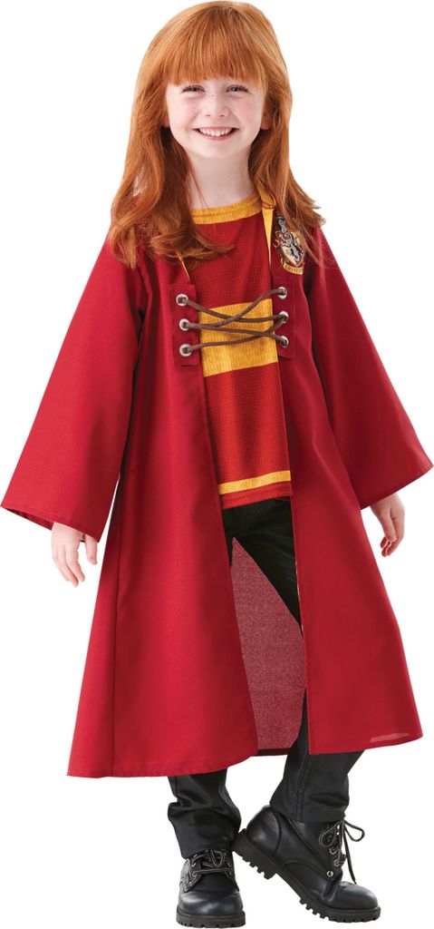 Harry Potter Gryffindor Quidditch Robe für Kinder Kindergröße: 116