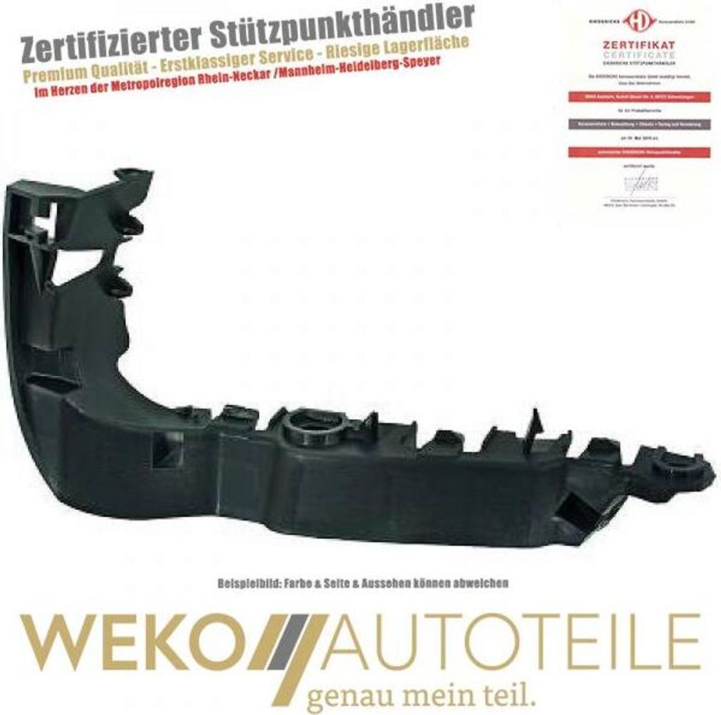 Halter Stoßstange vorne DIEDERICHS 1033064 für AUDI