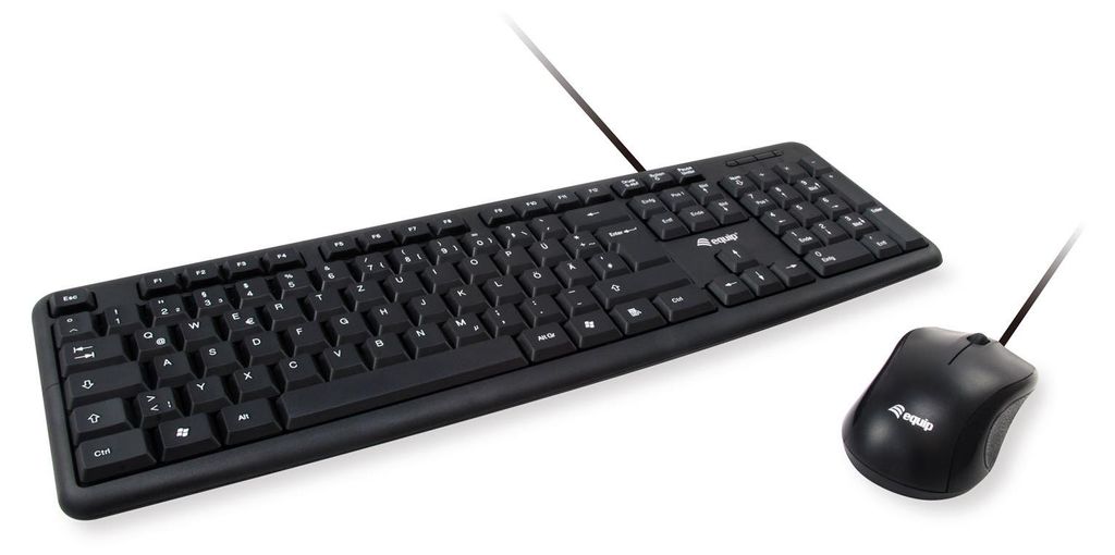 Equip Life - Tastatur-und-Maus-Set - USB - Spanisch
