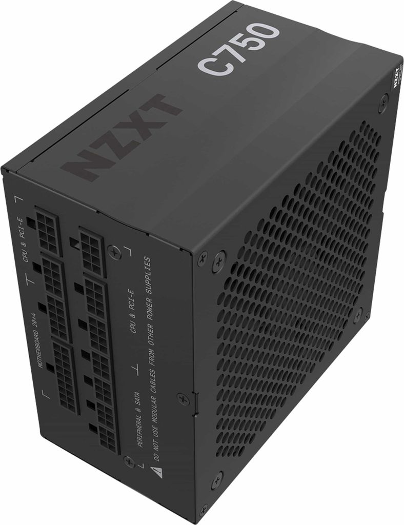 NZXT C750, 750 W 80+ Gold Vollmodulares Netzteil Produktbild 