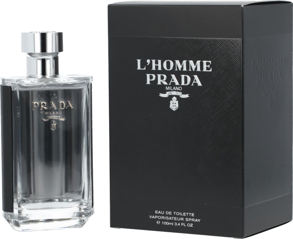 Prada L'Homme, Männer, 100 ml, Nicht nachfüllbare Flasche, Produktbild 