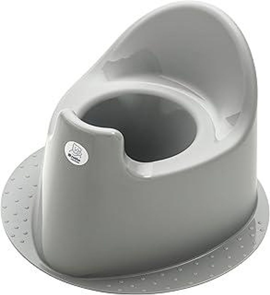 Rotho Babydesign TOP Kindertopf - recycelt - Töpfchen für Kinder - Kindertöpfchen Baby-Töpfchen - Toilettensitz - Kindertoilette - grau