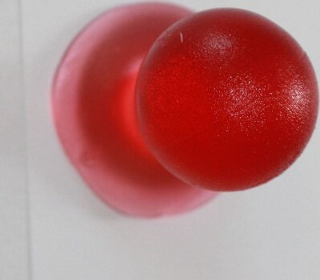 Handy Stütze / Ständer / Halter mit Noppen in rot ideal für Smartphones und Handys von connecty+