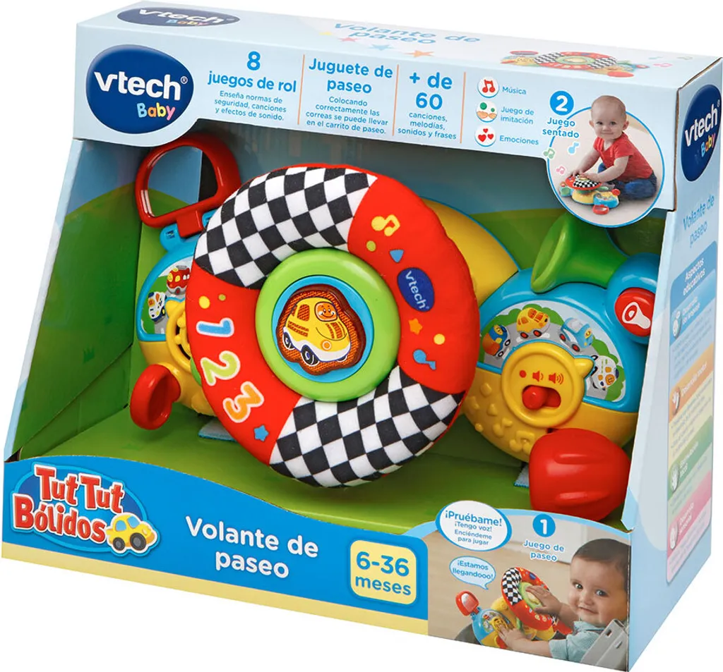 Simulateur de Vol Bébé VTech : Jouet d'Activité Idéal pour l'Éveil 6m+ - 9