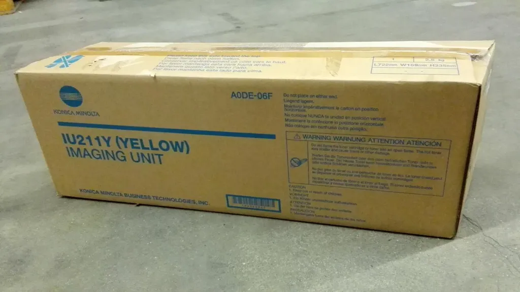 Tambour Jaune IU-211Y Haute Capacité Konica Minolta Haute Précision