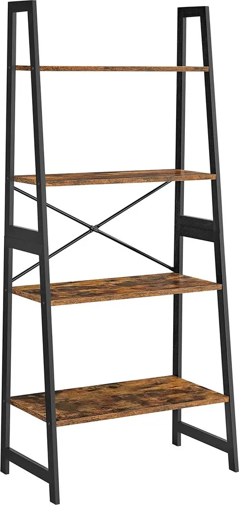 Bibliothèque en bambou écologique - Meuble de rangement robuste et durable