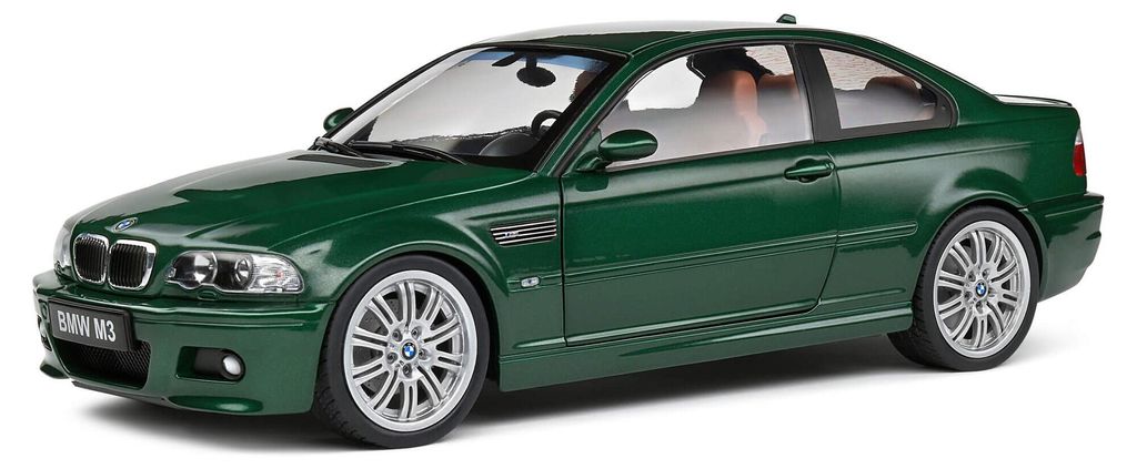 Solido 421186336 - 1:18 BMW E46 M3 Coupe 2000 grün Produktbild 